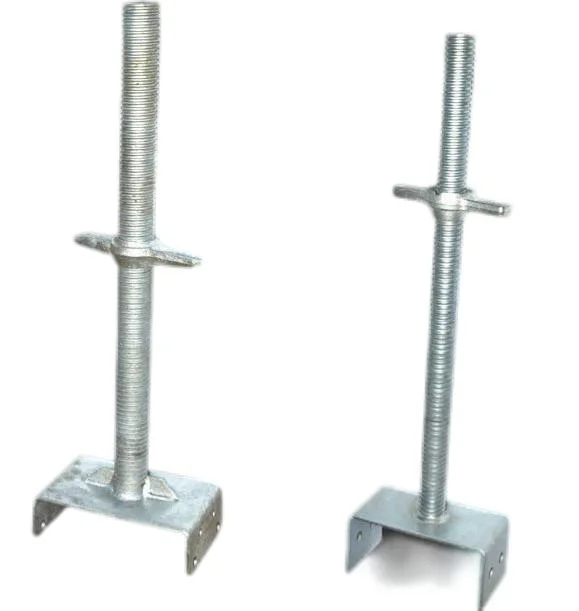 Galvanized Hollow Type Ringlock Scaffolding Screw Base Jack