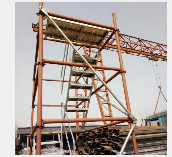 Popular Building Materials Scaffolding for Construction Modern Mobile Type Aluminium Ladder