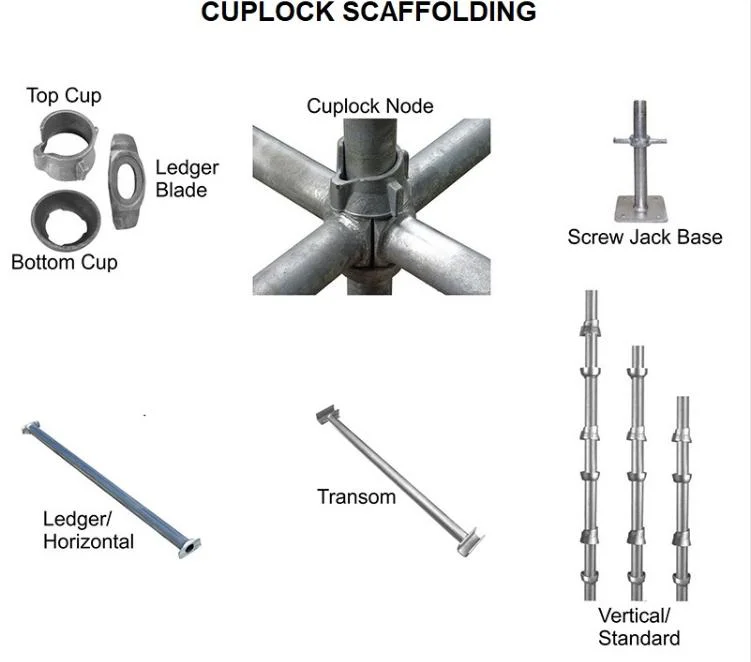 Hot Sale Best Price Q235 Steel Cup Lock System Scaffolding