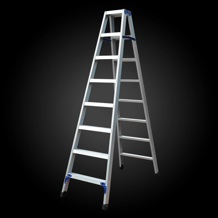 Thicken Double Folding Aluminum Scaffold Ladder