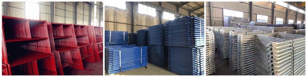 Steel Doors Scaffolding 1219X1700, 1930X1219mm, 1219X914mm Building Material 1219mm Frame