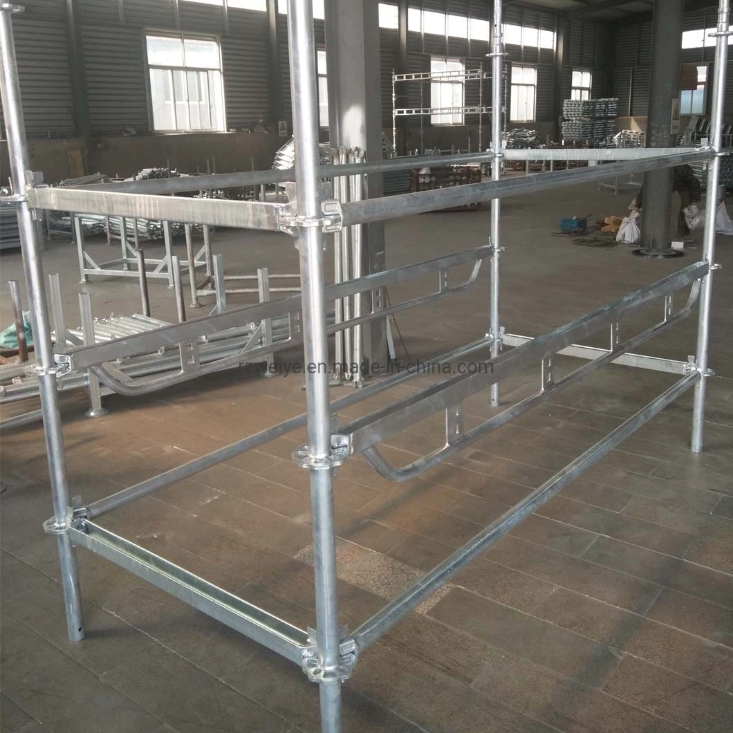 Multidireccional Allround Layher Scaffolding/Scafolding/Echafaudage for Formwork Construction and Podium/Stage/Festival