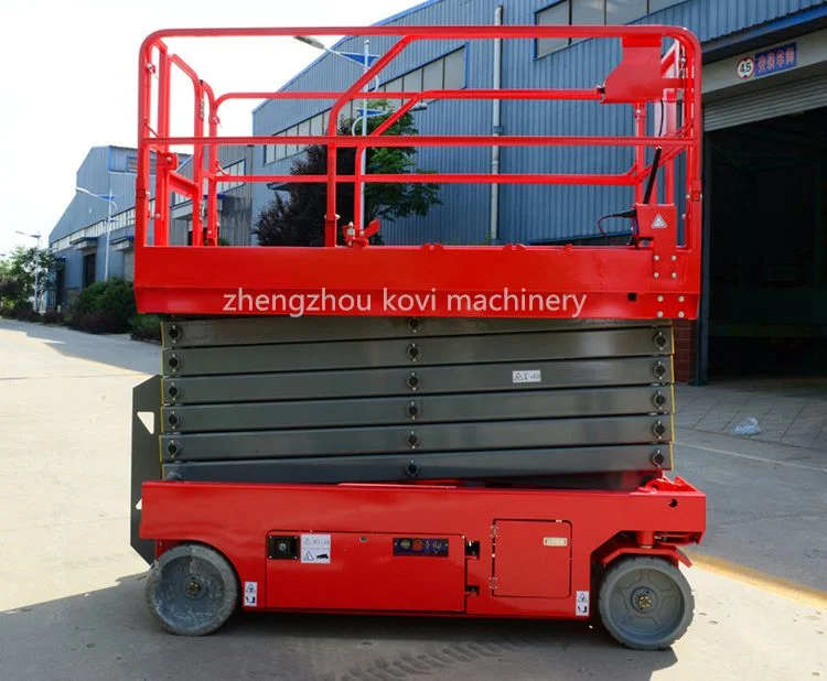 Remote Control Manual Electric Hydraulic MID-Rise Mobile Scissor Car Lift Vehicle Lift Platform