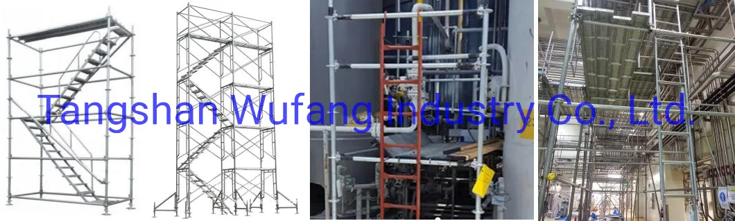 Factory Price Construction Platform Ladders Steel Scaffolding