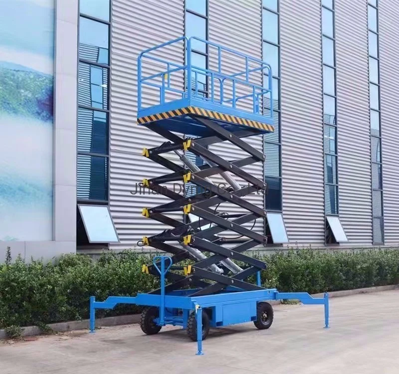 Dymg CE Approved Hydraulic Mobile Scissor Lift Scaffolding