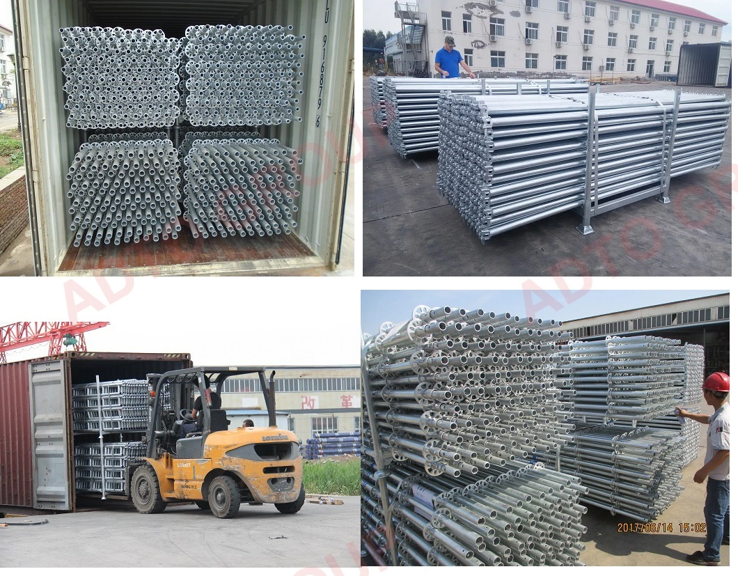 0.73m Steel Deck Tubular Ringlock Scaffolding