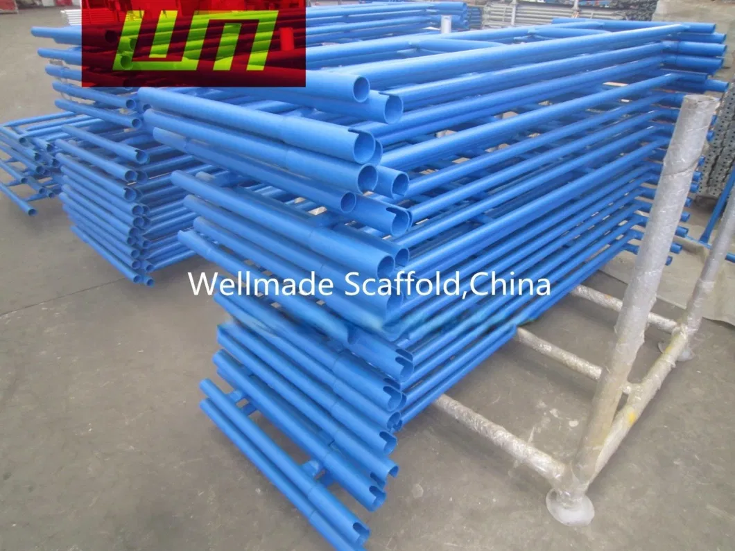 Flip Lock Ladder Frame Scaffolding for Facade Construction