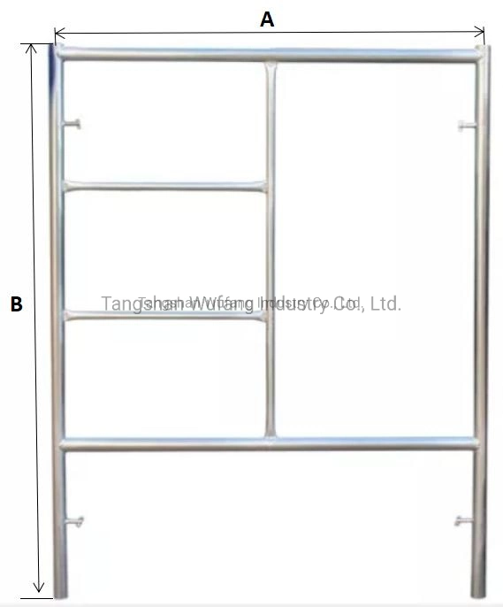 H Frame Andamio Tubular Mason Frame Scaffolding Main Frame Scaffold