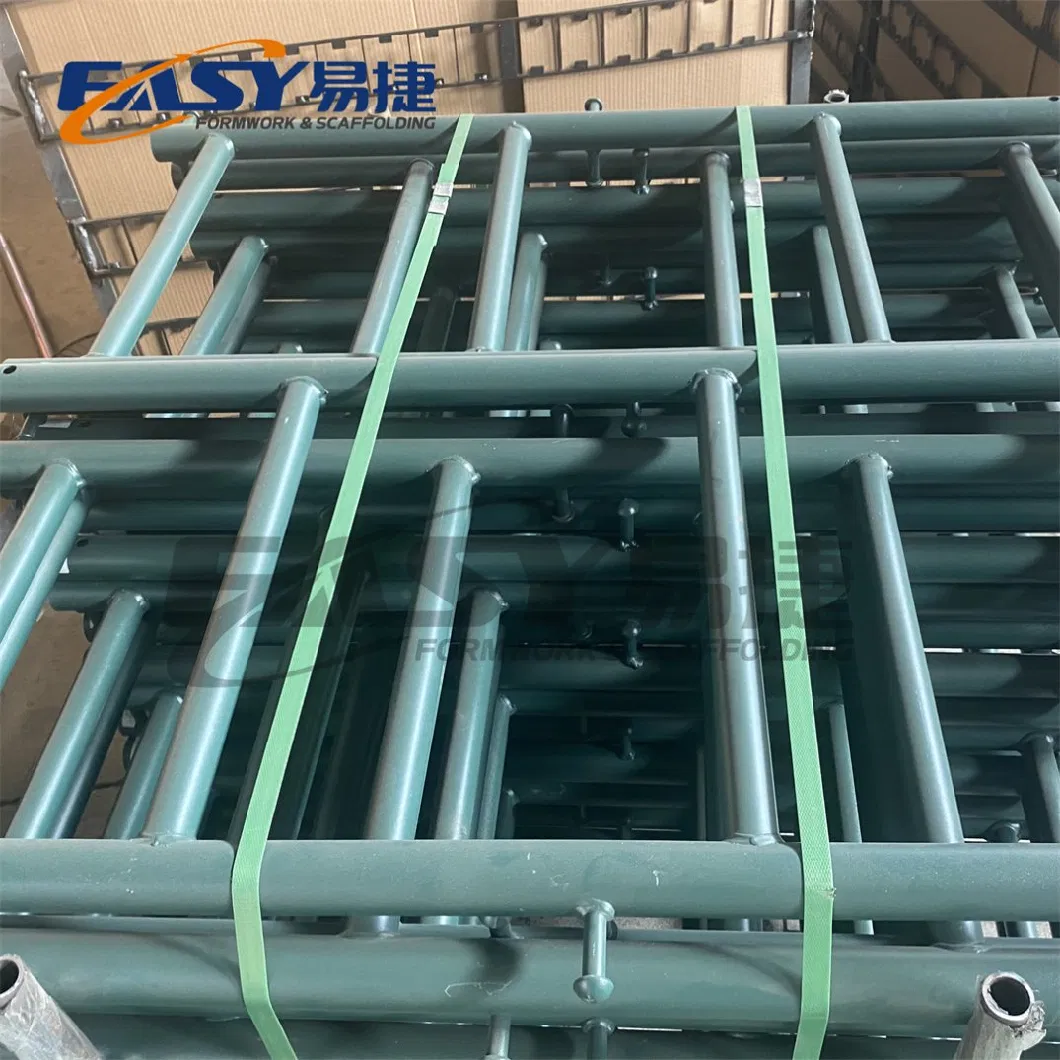 Easy Scaffolding Galvnized Mason Steel Ladder Walk Through H Frame Scaffold for Construction