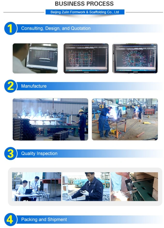 Zulin Modular Slab Shoring Table System Formwork and Scaffolding for Concrete Slab