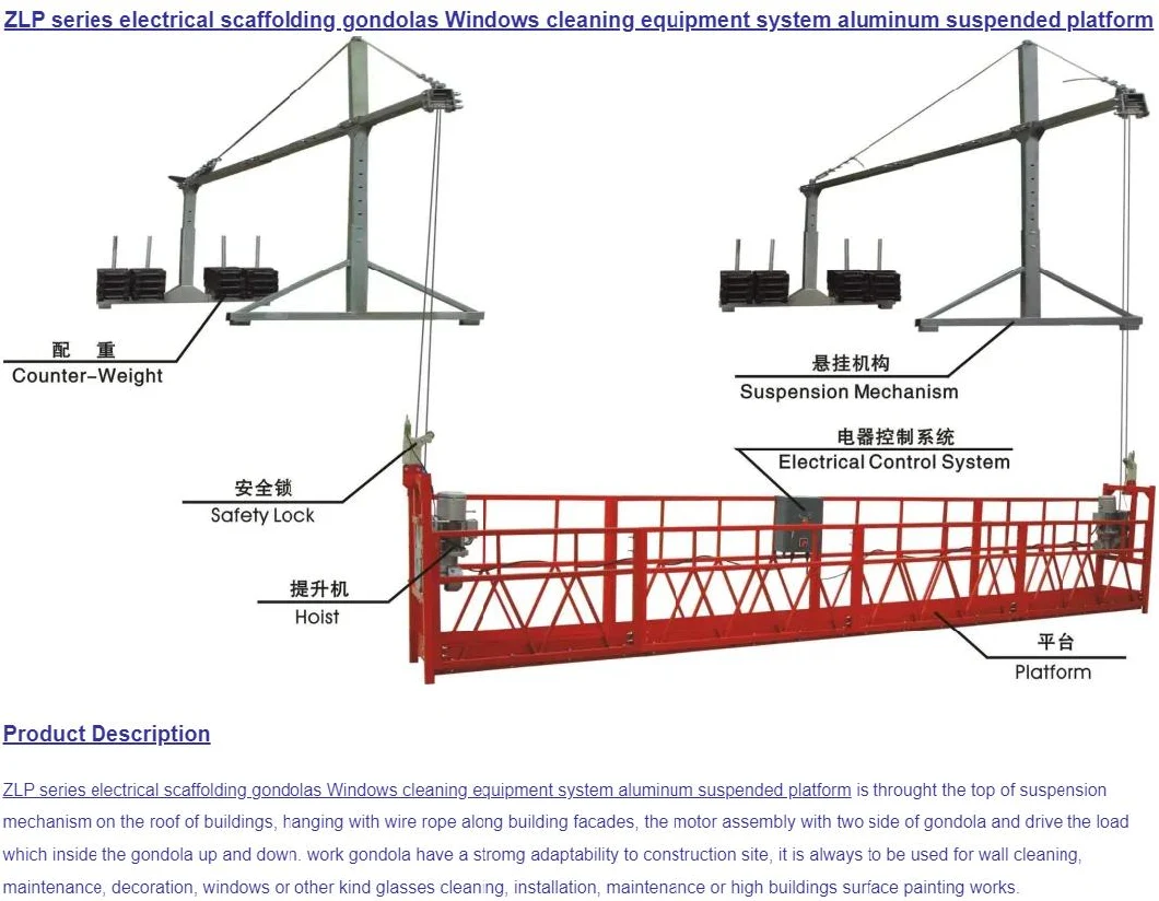 Safe Durable Swing Stage for Decoration