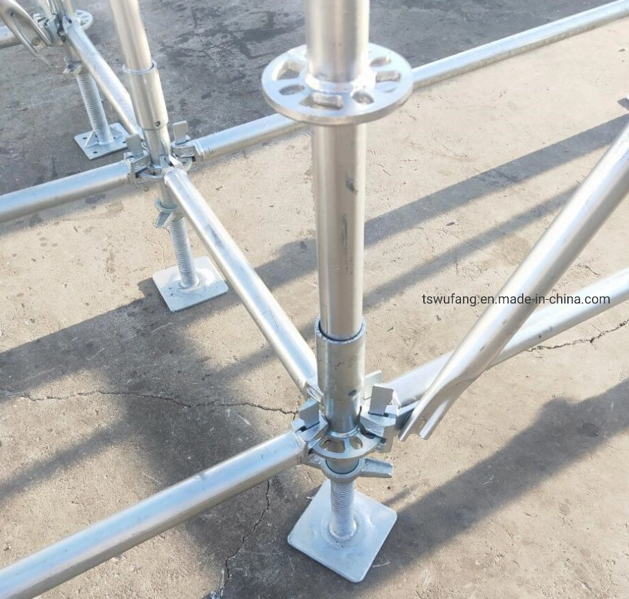 High Quality Ringlock Scaffolding Screw Jack Base