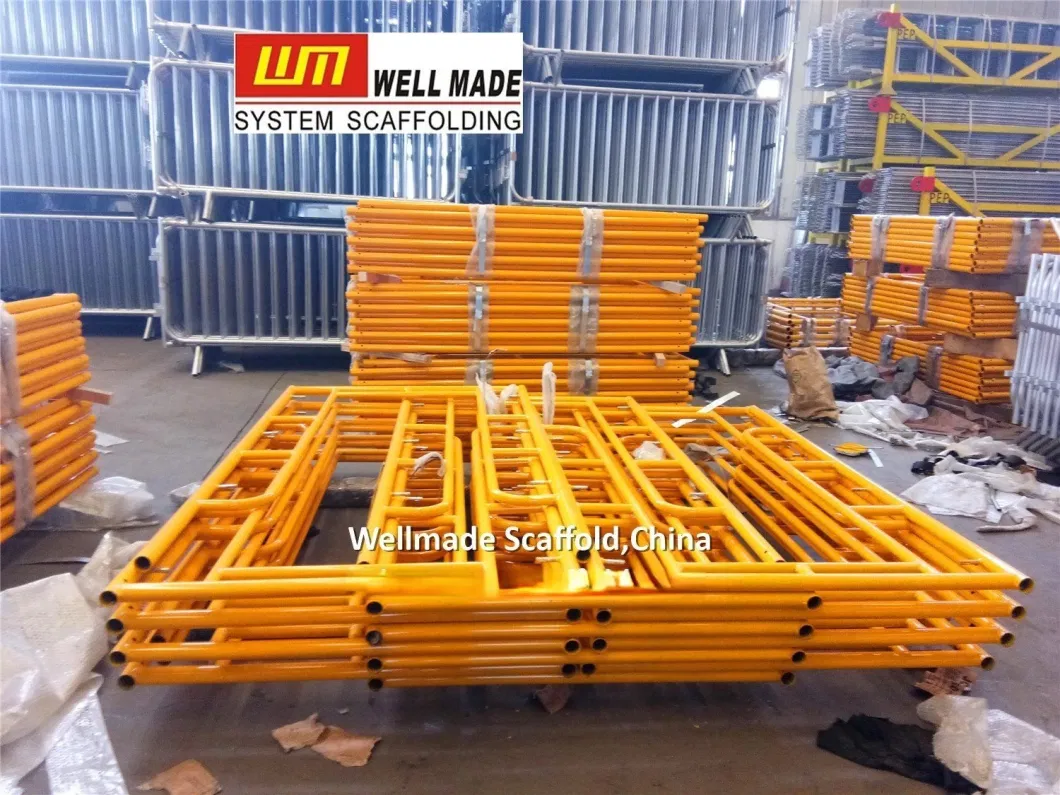 Drop Lock Frame Scaffolding Walk Through Frame