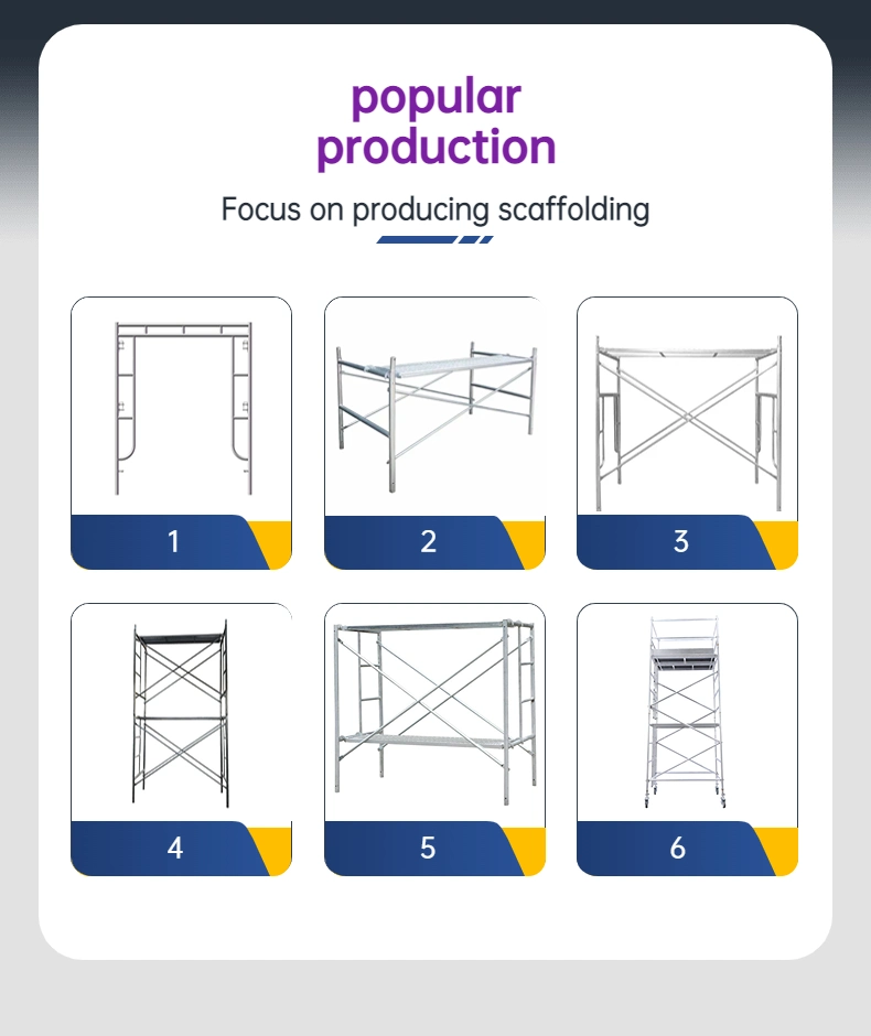 China Mobile Main Entrance Door Frame Scaffold