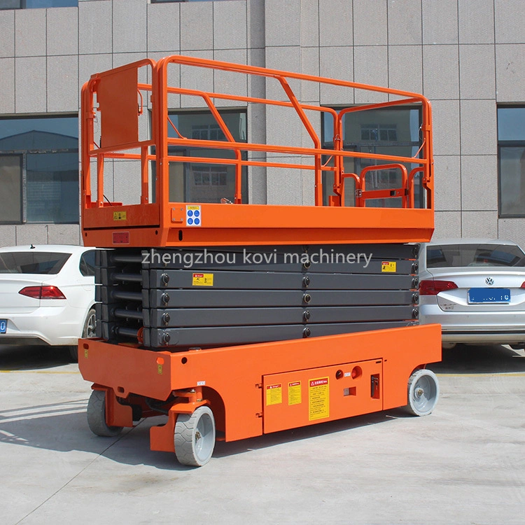 Electric Remote Control Hydraulic Vertical Aerial Work Scissor Lift Platform Tables Cargo