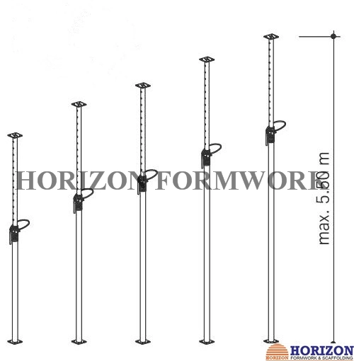 Heavy Duty Scaffolding Prop for Concrete Slab Formwork