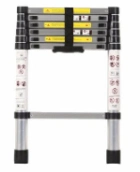 En131 Single Telescopic Ladder Aluminum Scaffolding Ladder Single Straight Scaffold Ladder for Construction