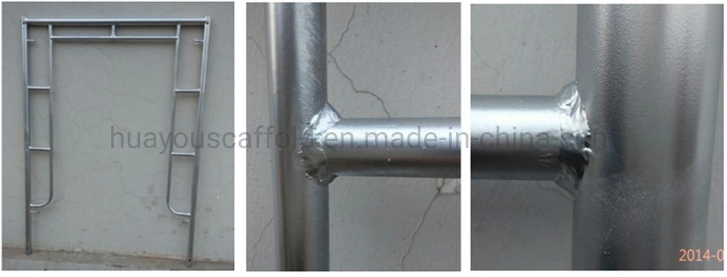 Scaffolding Durable Galvanized Frame Scaffolding System Manufacturer Galvanized Folding Scaffold Mobile Frame Scaffolding System