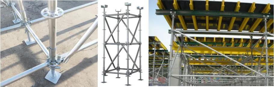 Hollow Galvanized Adjustable Jack Base Scaffolding Accessories