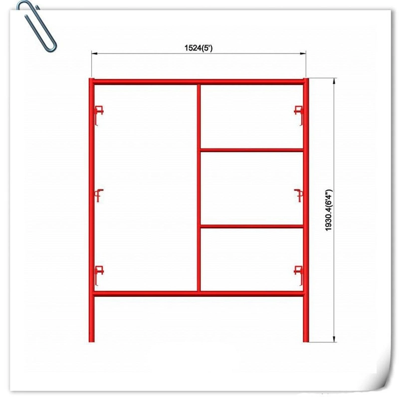 Heavy Duty Steel Mason Frame Scaffold Formwork System