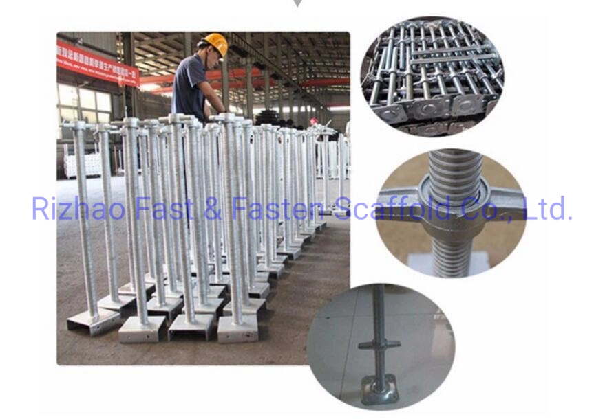 Cheaper Scaffold Solid U Screw Jack Based for Scaffolding