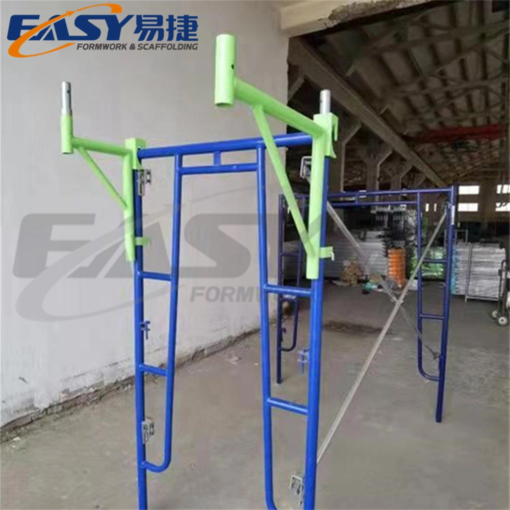 Easy Scaffold American Type Powder Coated Single H Ladder Andamio Scaffolding Frame