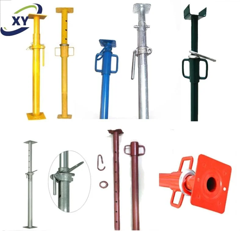 Wholesale Support Jack Post Shore Powder Coated Adjustable Steel Props Construction Builders Shoring Acrow Scaffolding Props