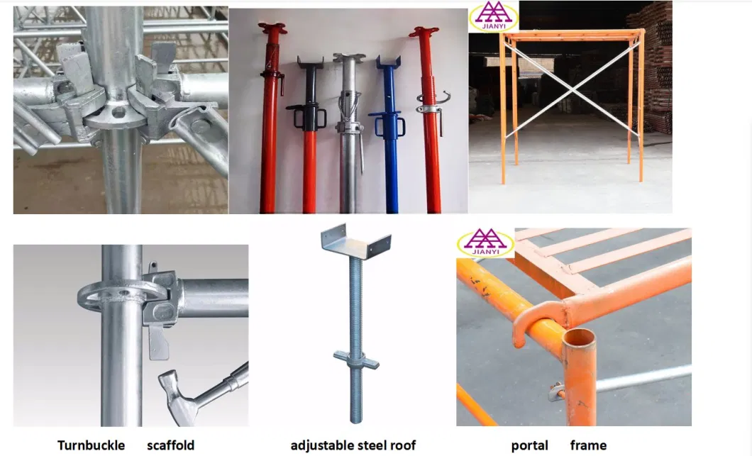 Tubular Steel Frame Scaffolding for Building Construction