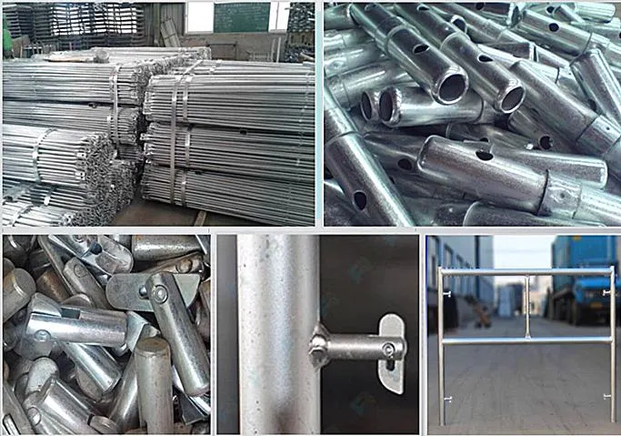 Steel Doors Scaffolding 1219X1700, 1930X1219mm, 1219X914mm Building Material 1219mm Frame