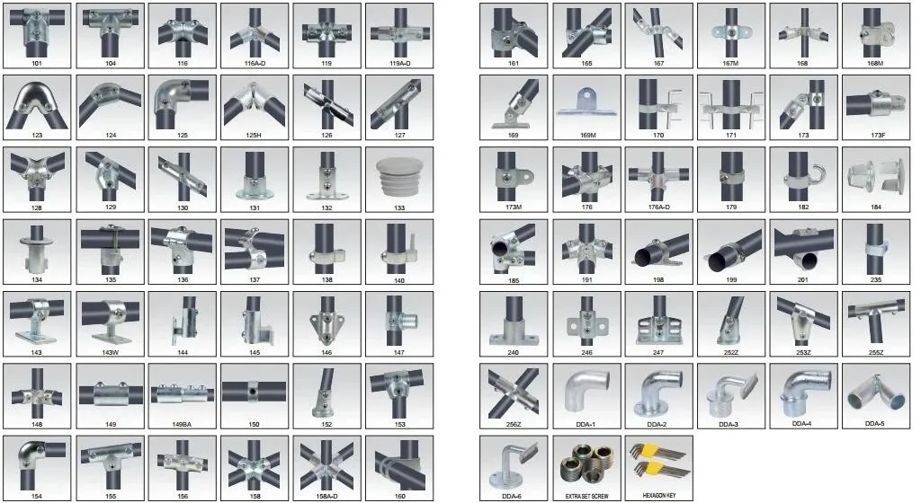 Pipe Clamp Fitting 161 Connectors