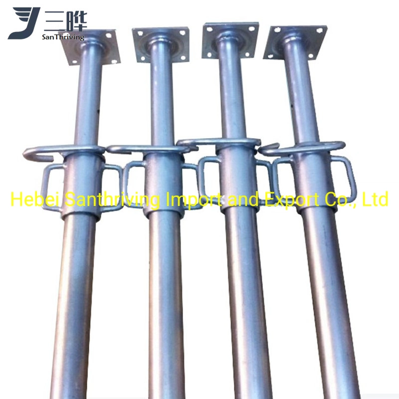 Adjustable Steel Prop Aluminum Formwork Accessories Steel Shoring