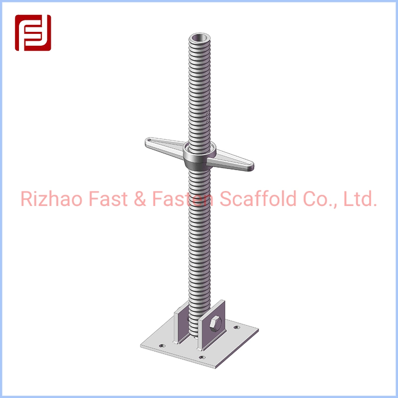 Hollow Screw Jack Base Plate Parts Made in China Scaffolding Accessories