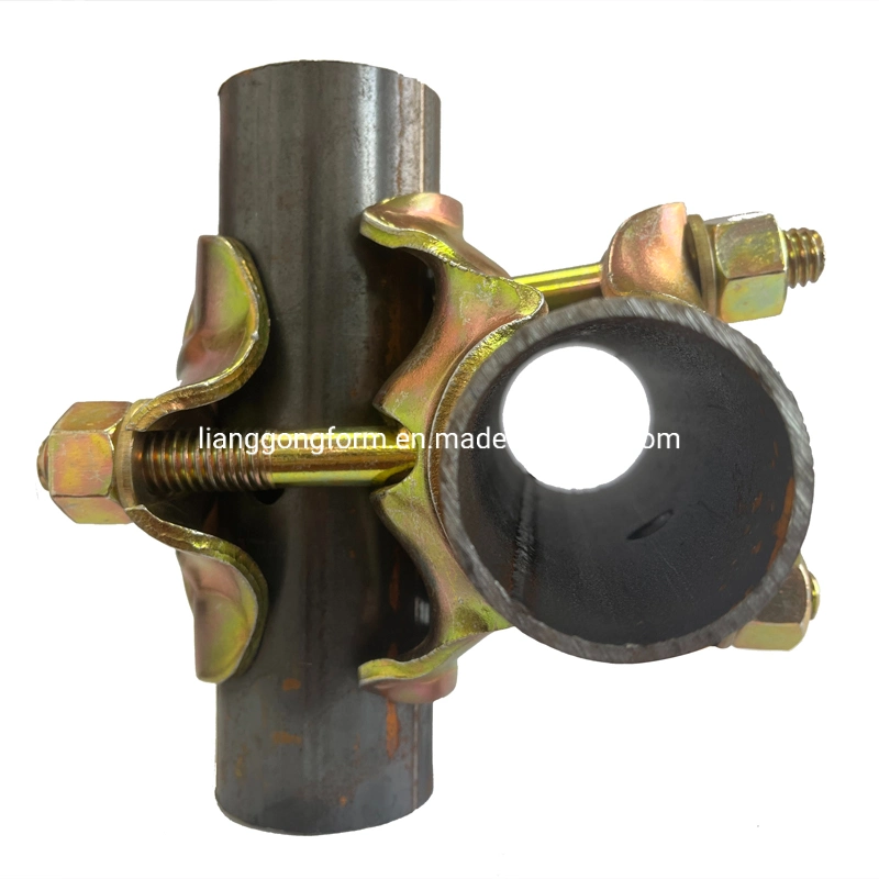 Factory Price Fasteners Formwork Scaffolding Q235 Steel Ties Tube Fasten Pipe Coupler