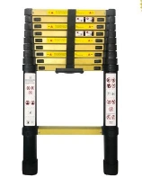 En131 Single Telescopic Ladder Aluminum Scaffolding Ladder Single Straight Scaffold Ladder for Construction