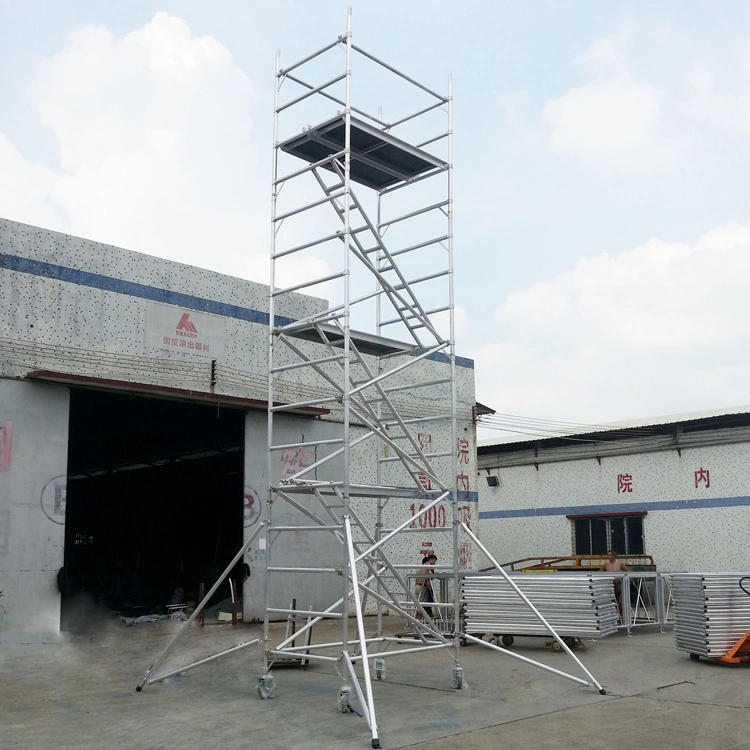 Dragonstage Portable Mobile Frame Scaffolding Aluminium for Sale