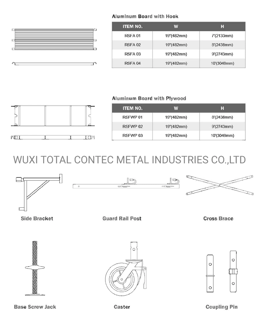 Galvanized/Painting H Frame Scaffolding for Decoration