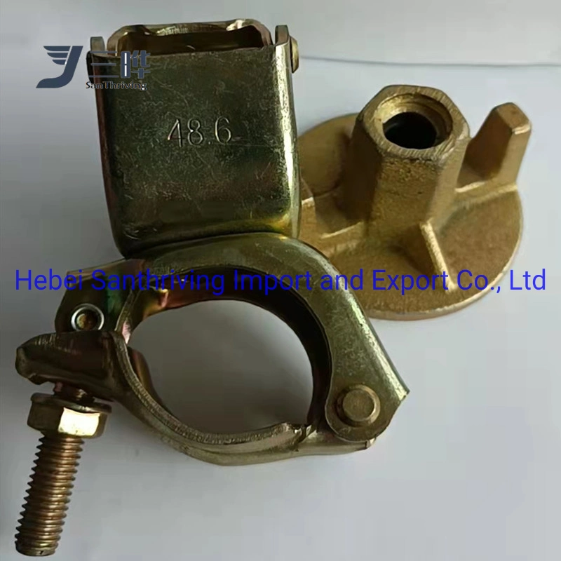 Coupler of Scaffolding Double Coupler Load Capacity Clamp Swivel Coupler Clamp Scaffolding