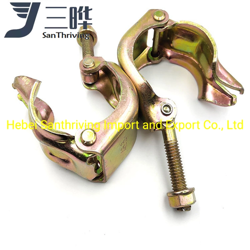 Coupler of Scaffolding Double Coupler Load Capacity Clamp Swivel Coupler Clamp Scaffolding