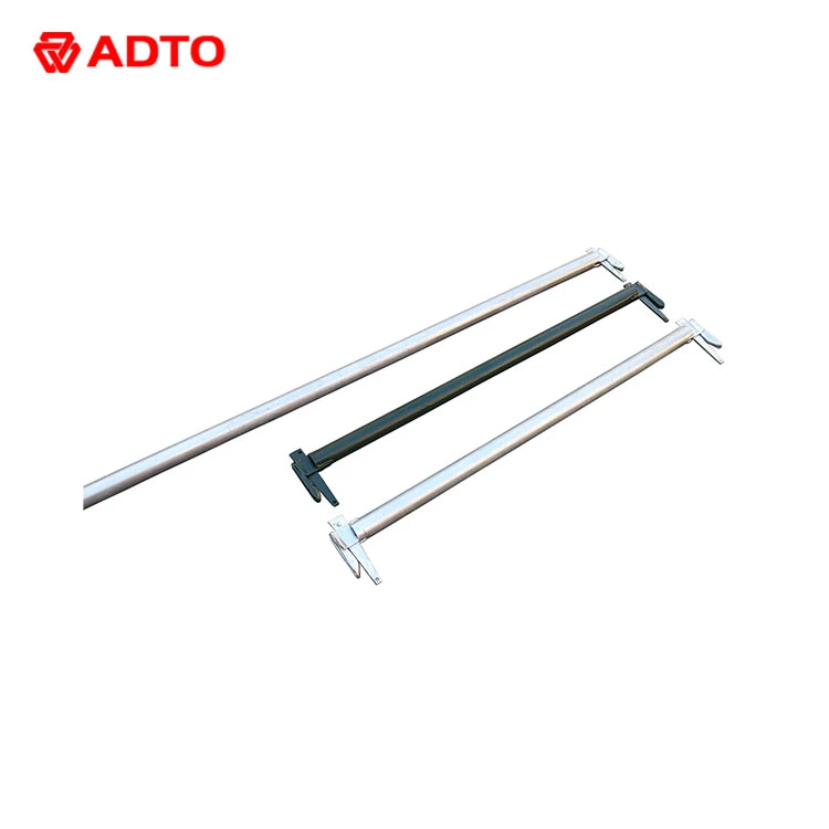 Electro Galvanized Adjustable Scaffolding Hollow Screw Base Jack