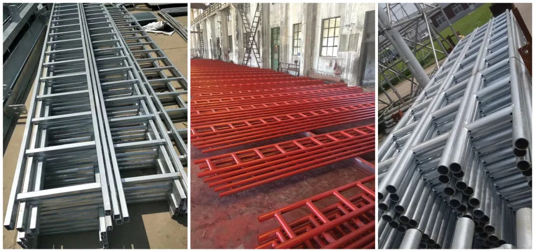 Scaffolding Material Galvanized H Steel Ladder Beam