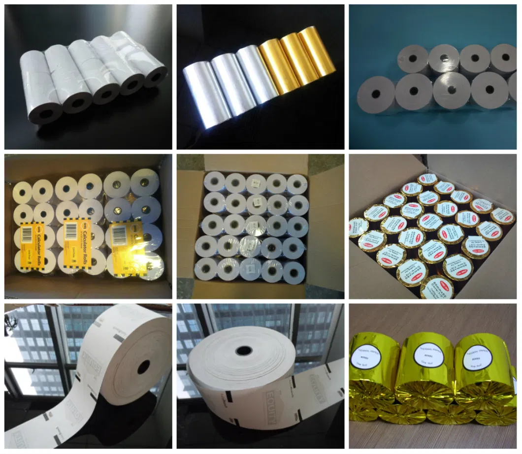 Coreless Thermal Receipt Paper Roll in China