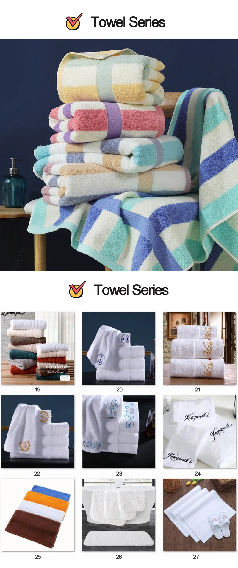 Terry Bath Set White 5 Star Hillon Different Color Genius Online Sale Wholesale 100% Cotton Custom Made Beach Luxury Hotel Towel