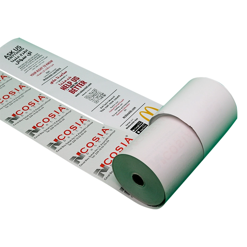 Coreless Thermal Receipt Paper Roll in China