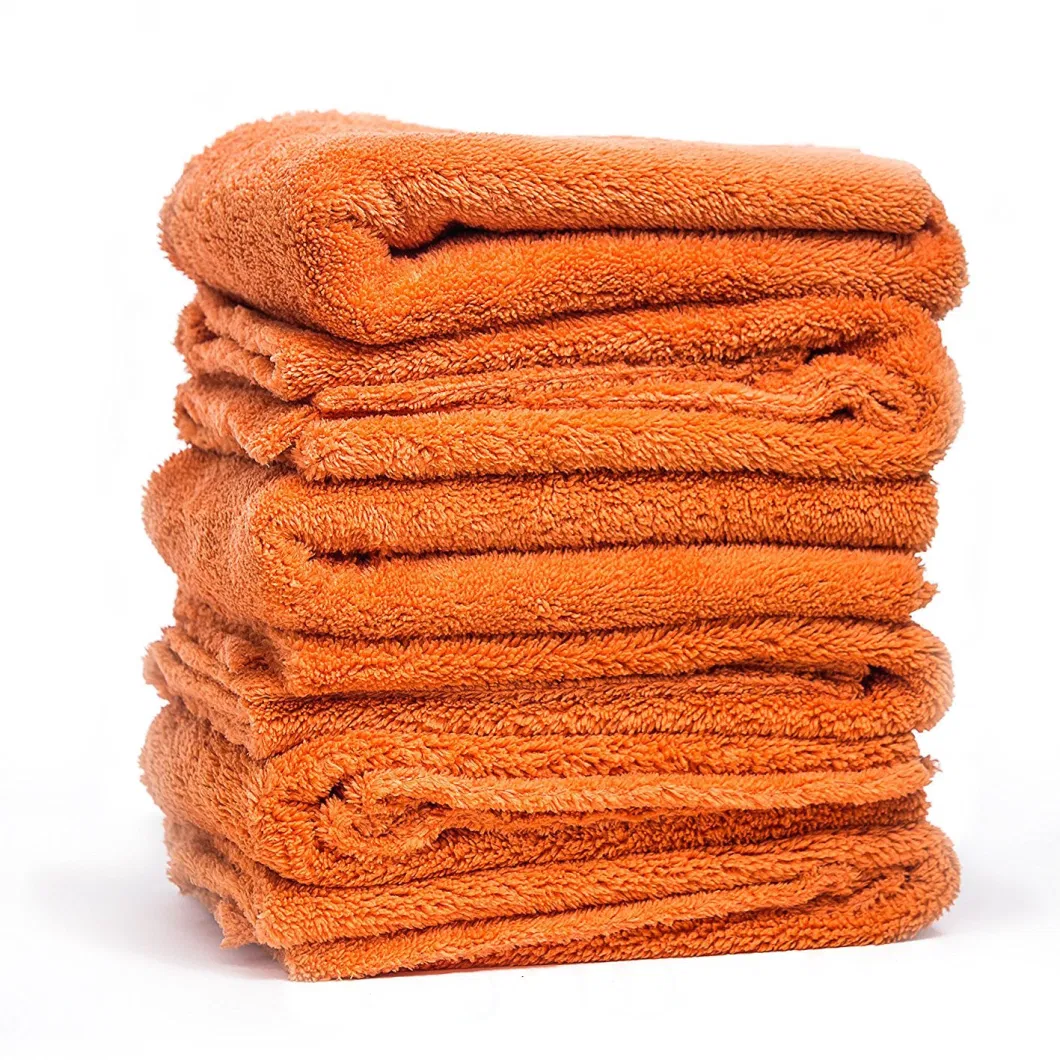 Super Soft 80 Polyester 20 Polyamide Microfiber Towel/1200GSM Microfiber Towel/16X16 Microfiber Towels