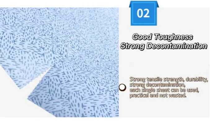 Multipurpose Oil Removal Industrial Cleaning PP Meltblown Nonwoven Wipers Roll