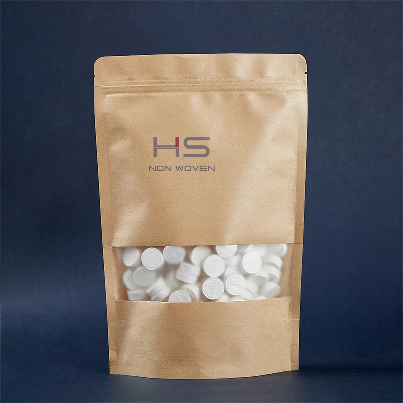 Compressed Napkin Refresher Compostable Face Towel