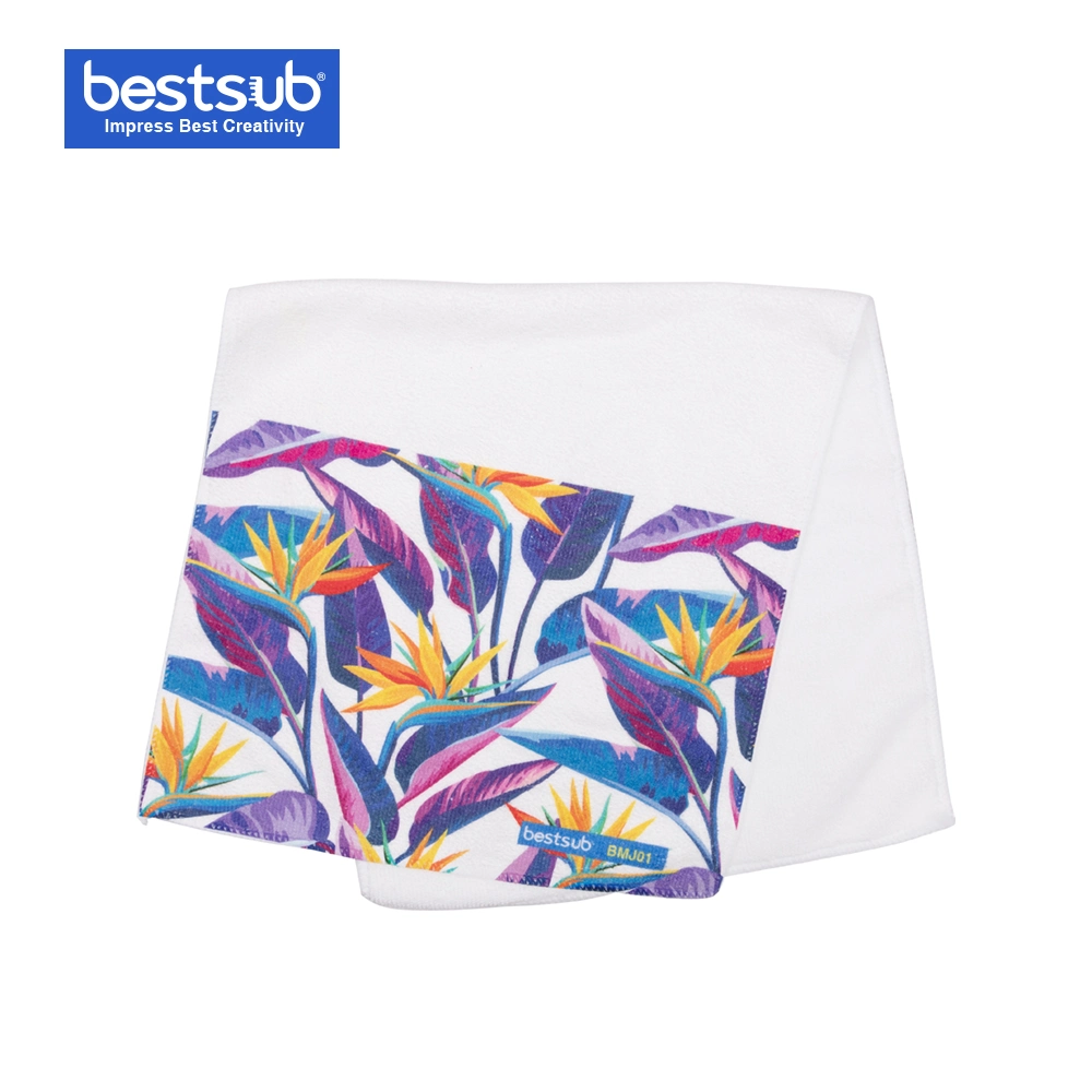 Bestsub Personalized Sublimation Printed Polyester Towel (BMJ01)
