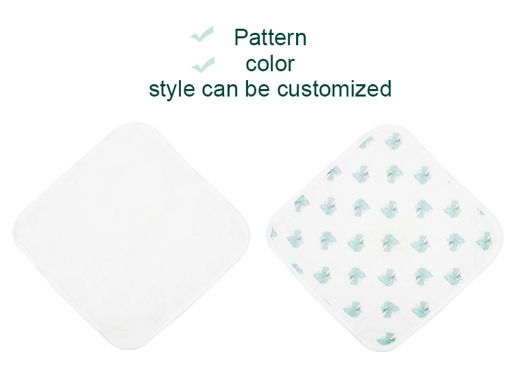 Quick Dry Soft and Absorbent Bamboo Cotton Baby Face Towel Newborn