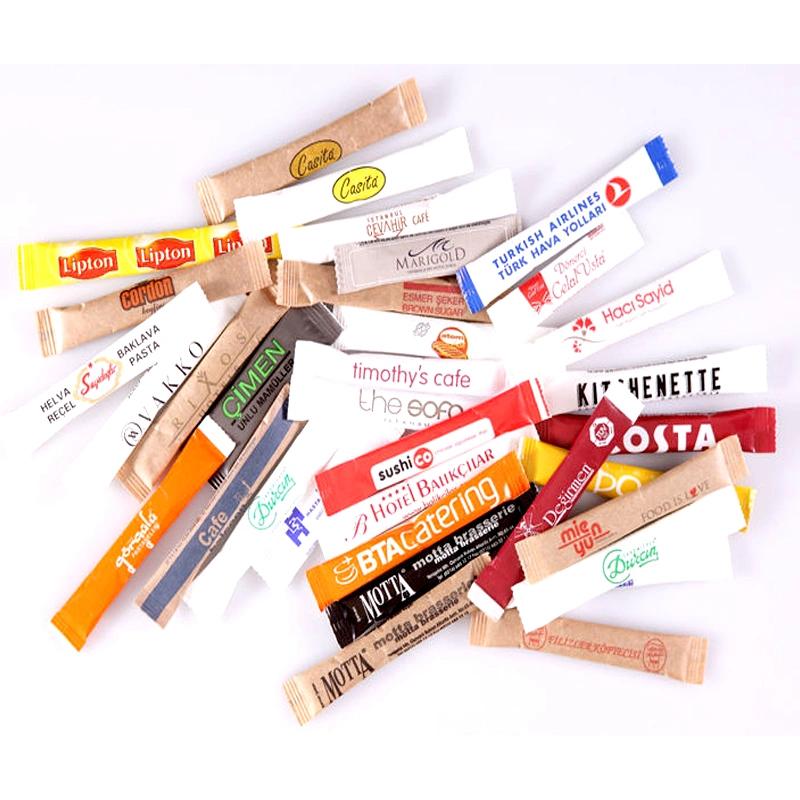 2023 Good Quality 84GSM Paper/PE Roll with Printing for Sugar Stick