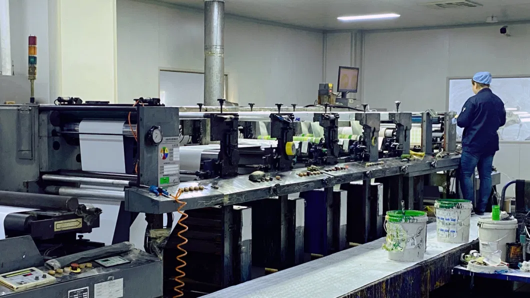 Paper/PE/Al/Eaa 83G Aluminum Foil Film Rolls for 75% Alcohol Pad Packaging/Laminated/Composite Film Roll